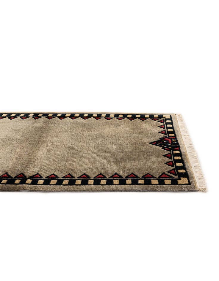 Detail image of  3' x 5' 5  Hand Knotted Nepal Wool Rug