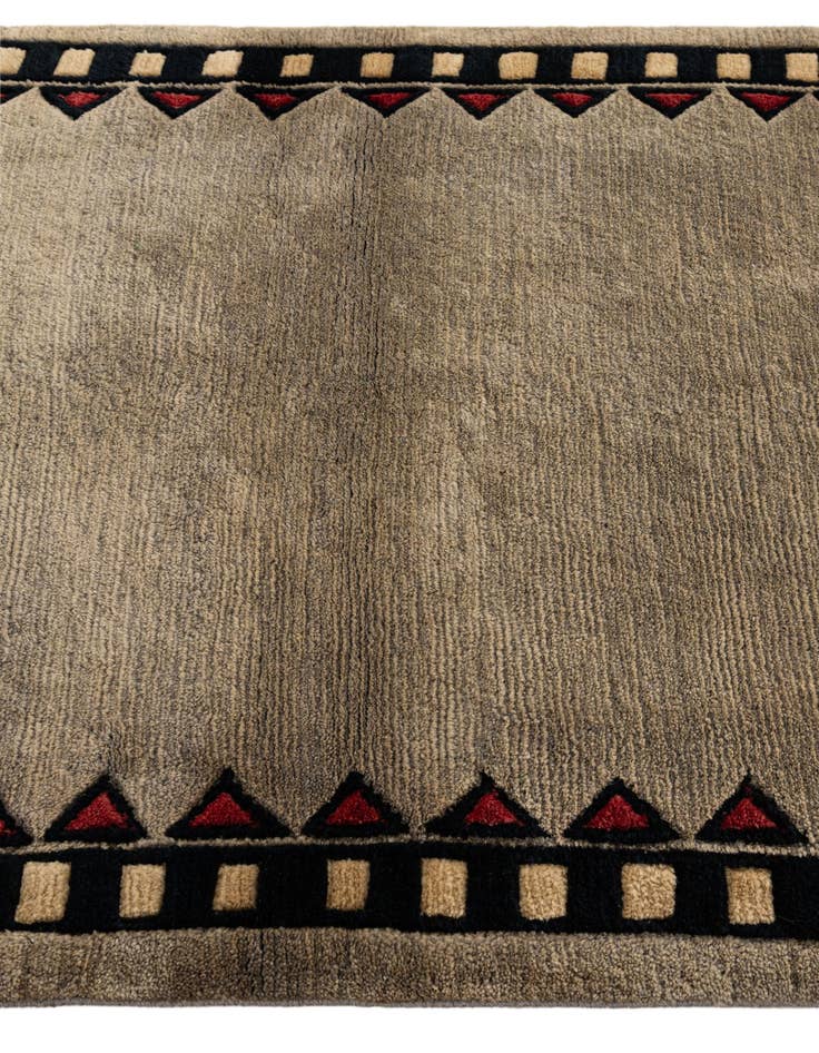 Detail image of  3' x 5' 5  Hand Knotted Nepal Wool Rug