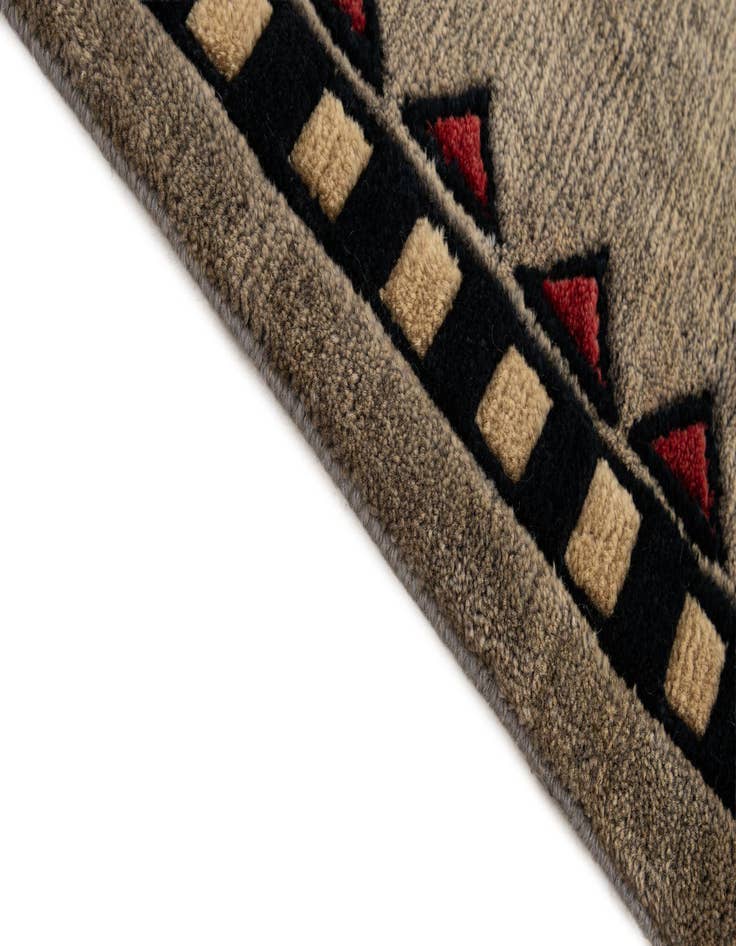 Detail image of  3' x 5' 5  Hand Knotted Nepal Wool Rug