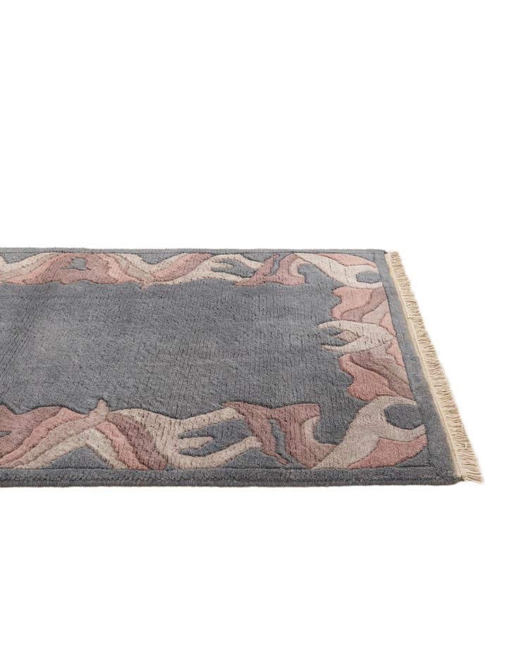 Detail image of  4' x 5' 9  Hand Knotted Nepal Wool Rug