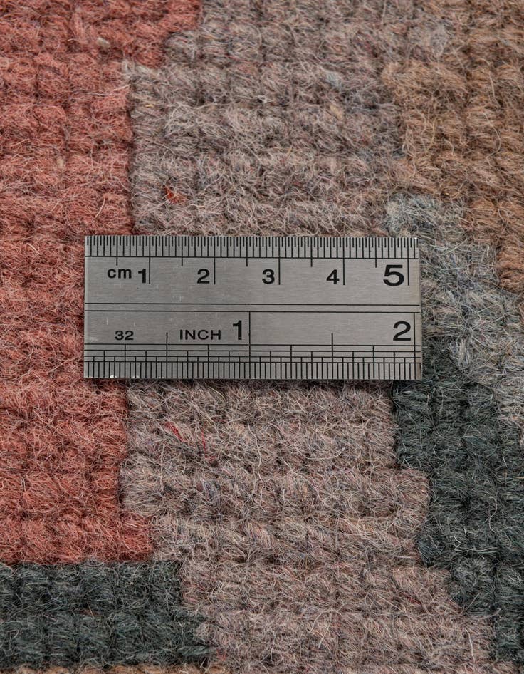 Detail image of  4' x 5' 11  Hand Knotted Nepal Wool Rug