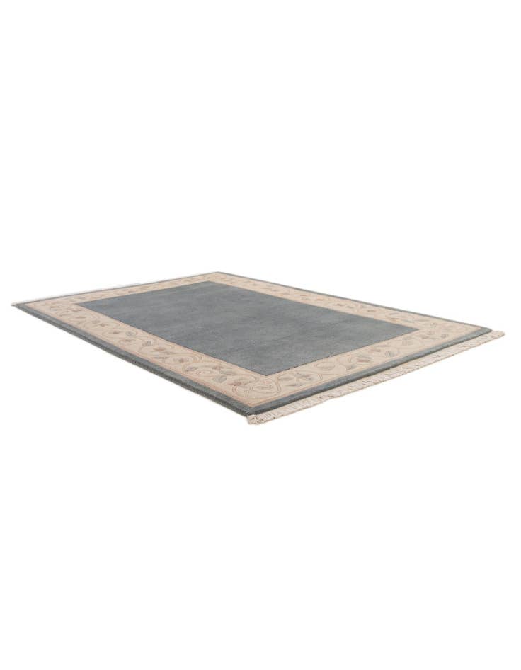 Detail image of  3' 11 x 5' 10  Hand Knotted Nepal Wool Rug