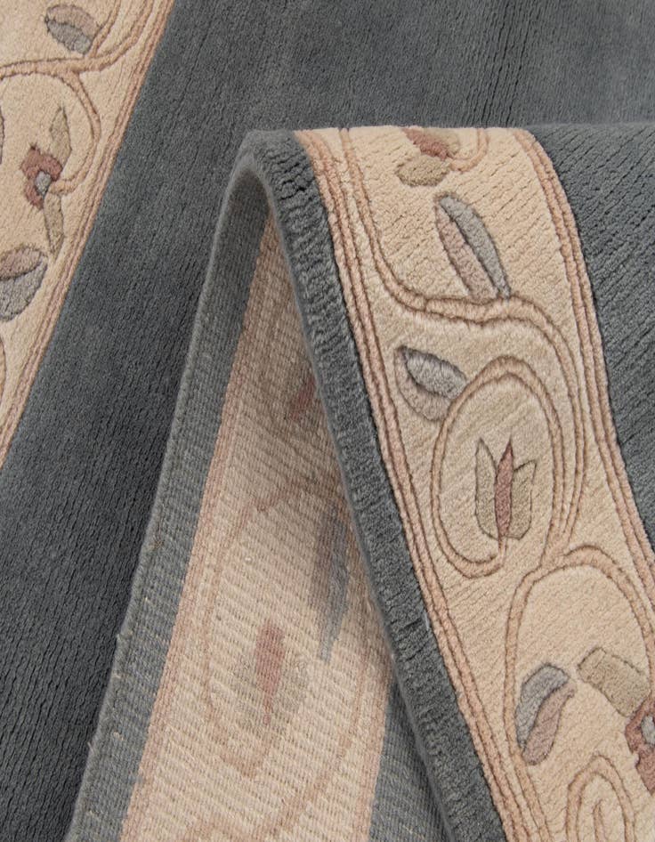 Detail image of  3' 11 x 5' 10  Hand Knotted Nepal Wool Rug