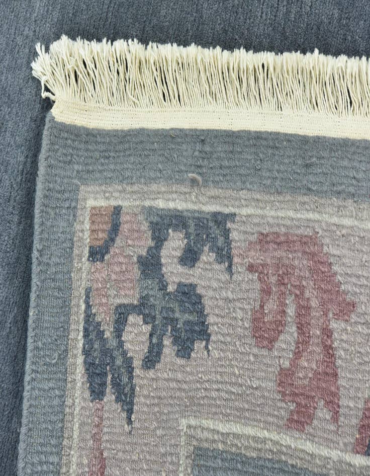 Detail image of  8' 5 x 12'  Hand Knotted Nepal Wool Rug