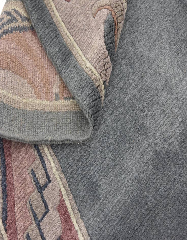 Detail image of  8' 5 x 12'  Hand Knotted Nepal Wool Rug