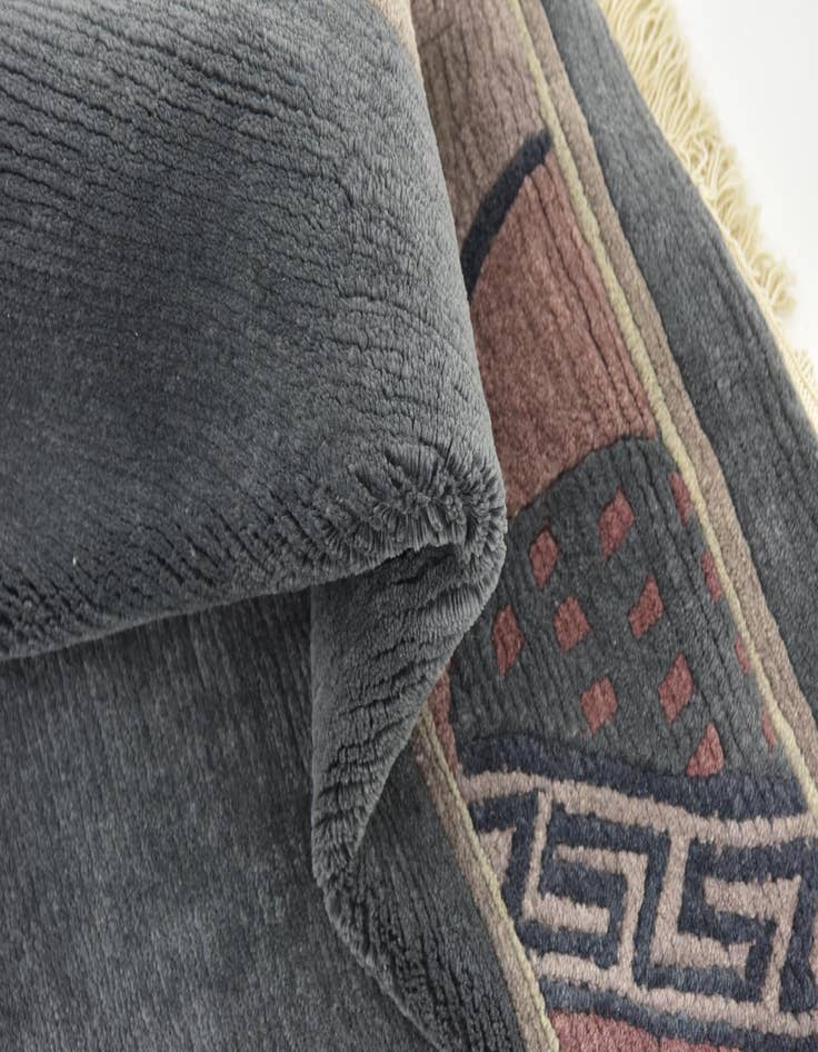 Detail image of  8' 5 x 12'  Hand Knotted Nepal Wool Rug