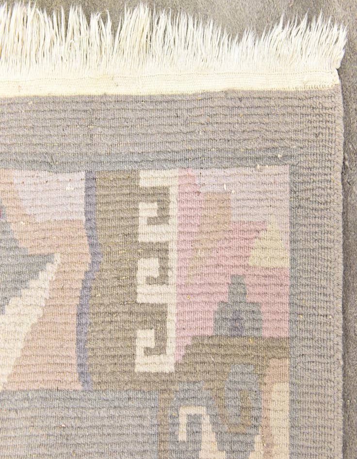 Detail image of  8' x 11' 2  Hand Knotted Nepal Wool Rug