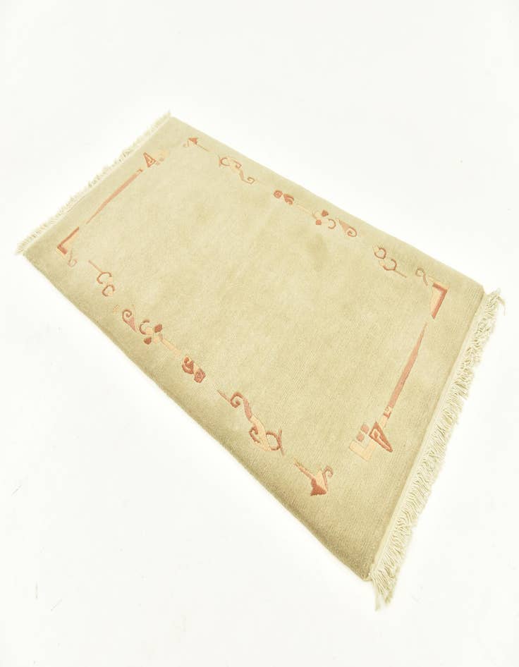 Detail image of  3' x 5' 4  Hand Knotted Nepal Wool Rug