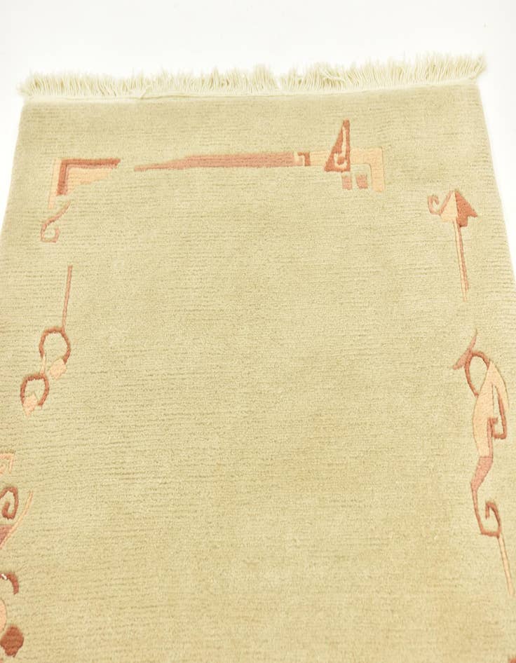 Detail image of  3' x 5' 4  Hand Knotted Nepal Wool Rug