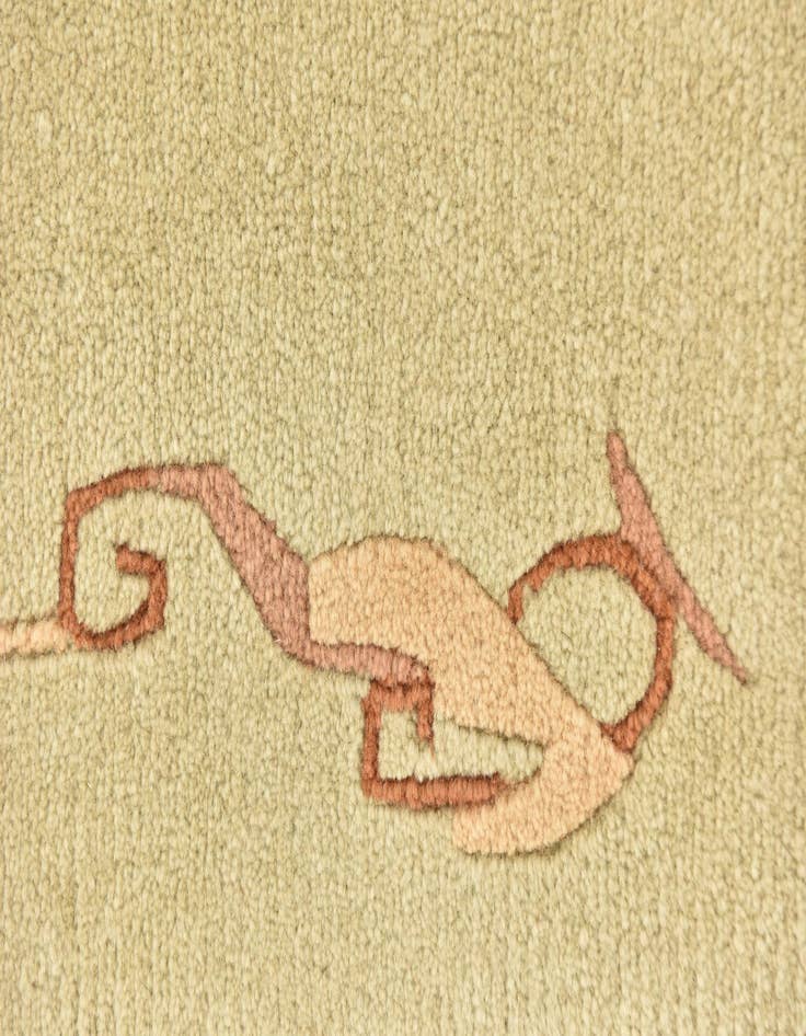 Detail image of  3' x 5' 4  Hand Knotted Nepal Wool Rug