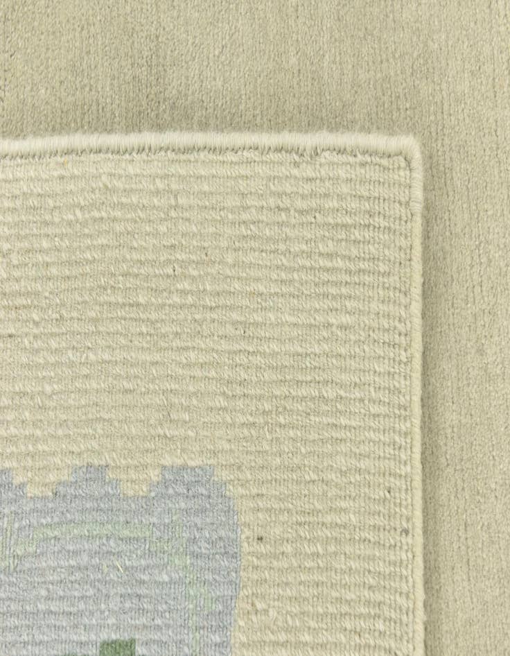 Detail image of  6' 8 x 10'  Hand Knotted Nepal Wool Rug