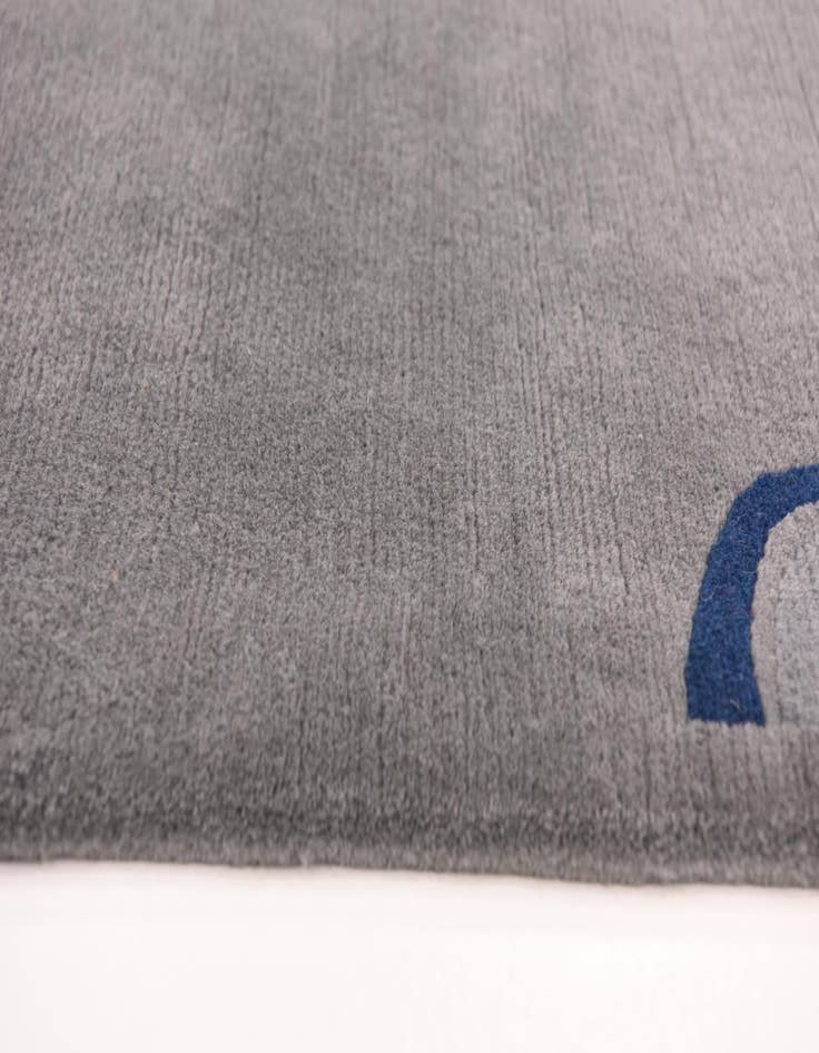 Detail image of  5' 8 x 7' 11  Hand Knotted Nepal Wool Rug