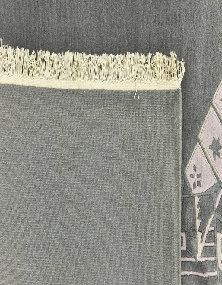 Detail image of  5' 6 x 7' 10  Hand Knotted Nepal Wool Rug