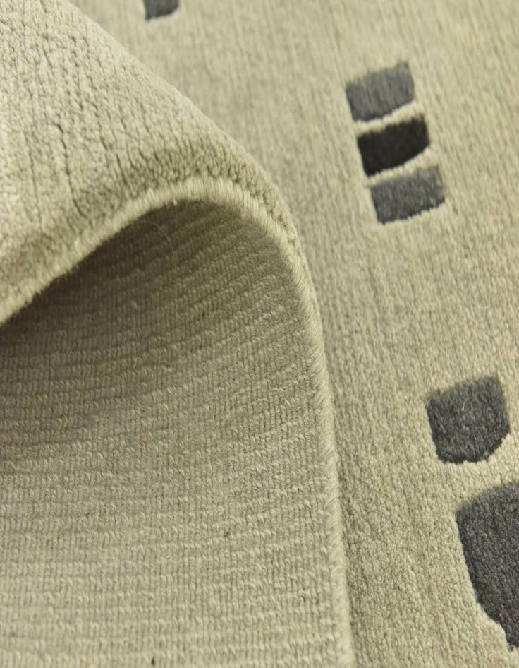 Detail image of 5' 6 x 7' 10 Hand Knotted Nepal Wool Rug