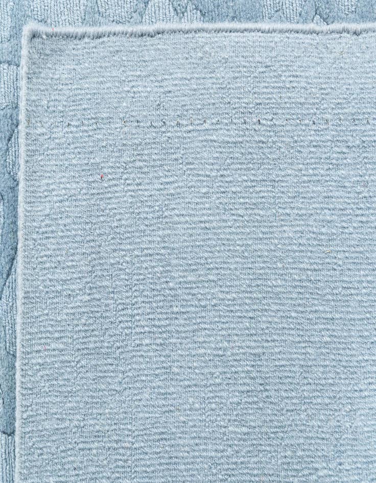 Detail image of  5' 8 x 8'  Hand Knotted Nepal Wool Rug