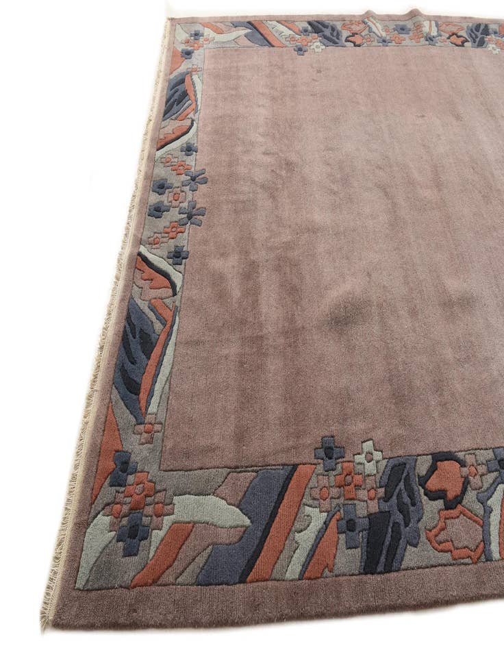Detail image of  8' 8 x 10' 9  Hand Knotted Nepal Wool Rug