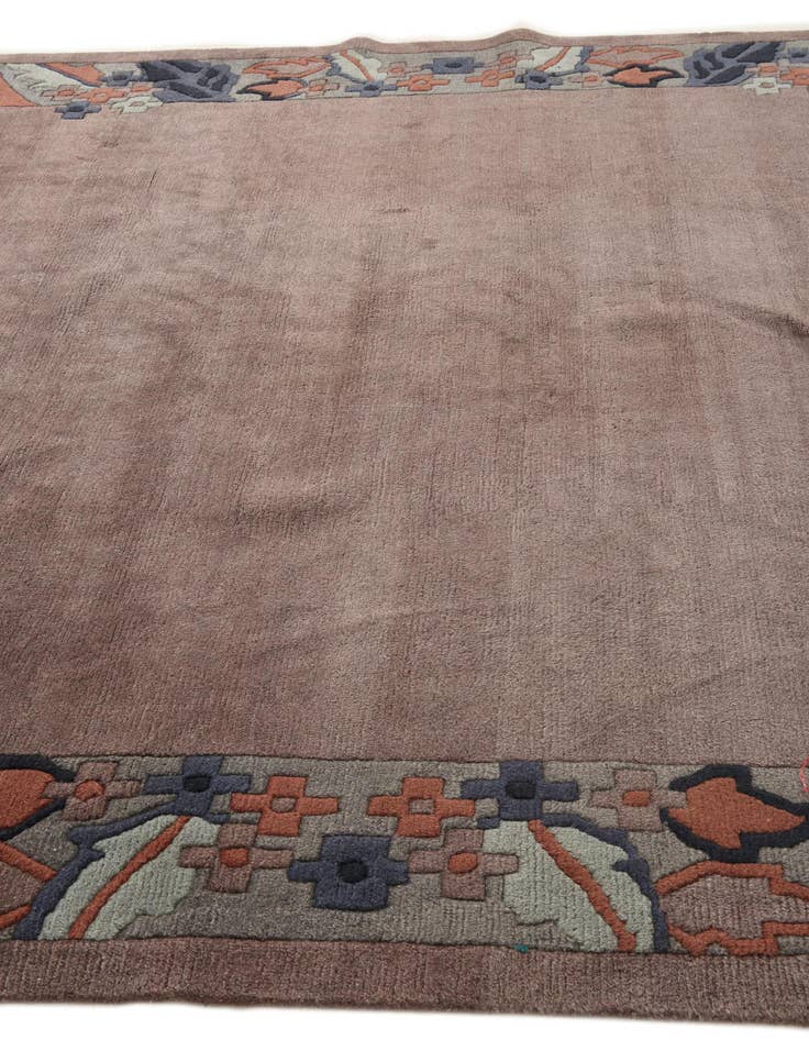 Detail image of  8' 8 x 10' 9  Hand Knotted Nepal Wool Rug