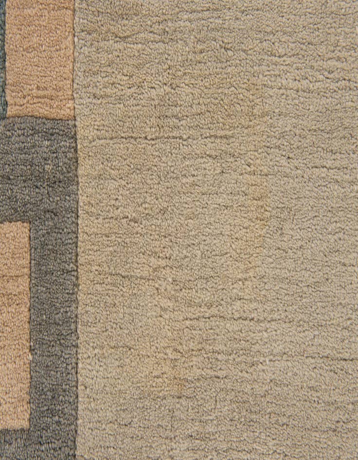 Detail image of  4' x 6' 3  Hand Knotted Nepal Wool Rug