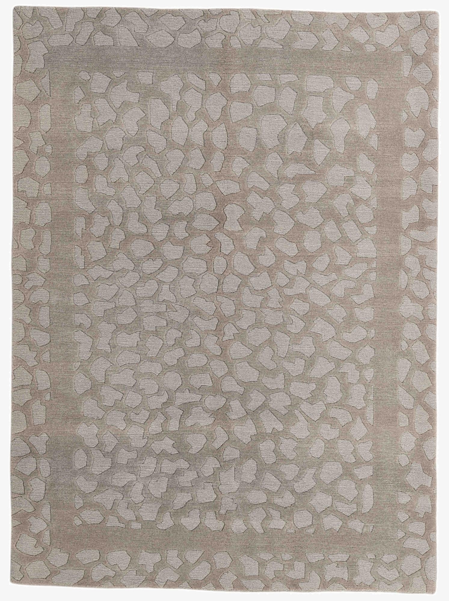  5' 8 x 7' 9  Hand Knotted Nepal Wool Rug