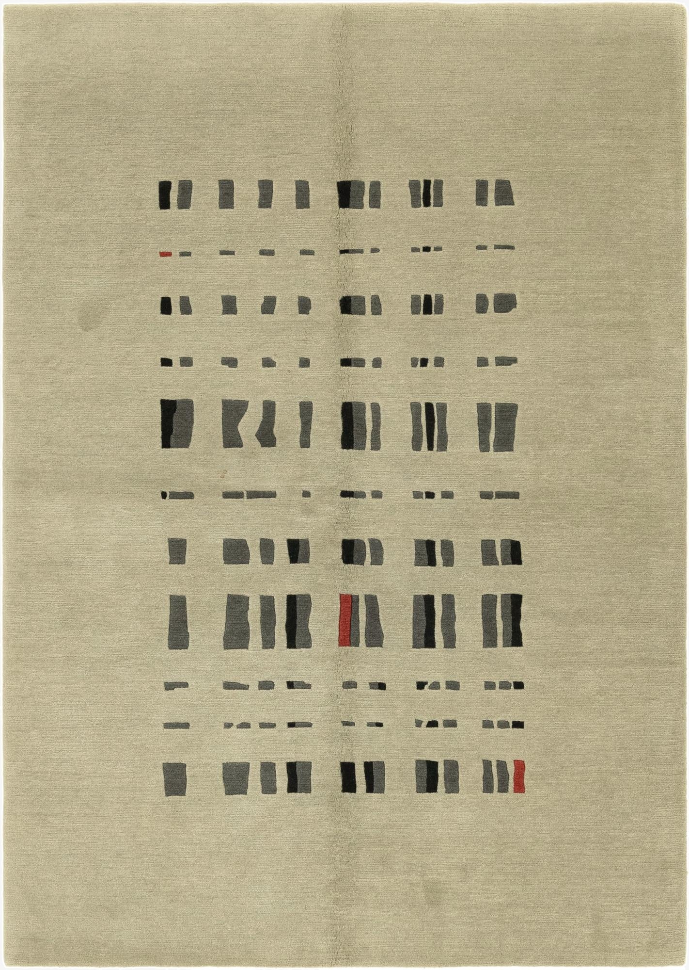  5' 6 x 7' 10  Hand Knotted Nepal Wool Rug