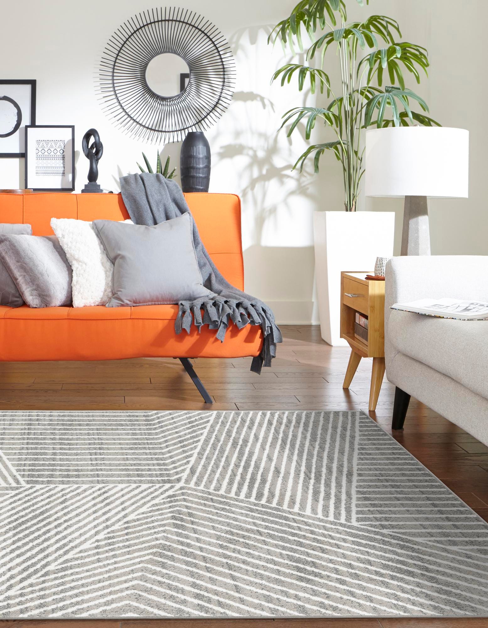 Gray 10' x 13' Oslo Rug | Rugs.com