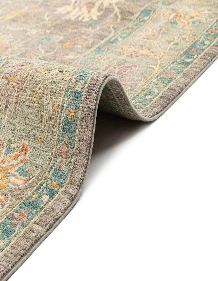 Detail image of  7' 10 x 9' 10  Hand Knotted Oushak Rug