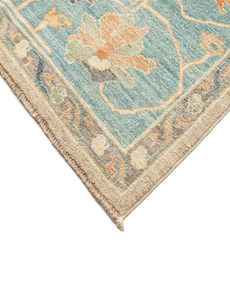 Detail image of  8' 3 x 9' 9  Hand Knotted Oushak Rug