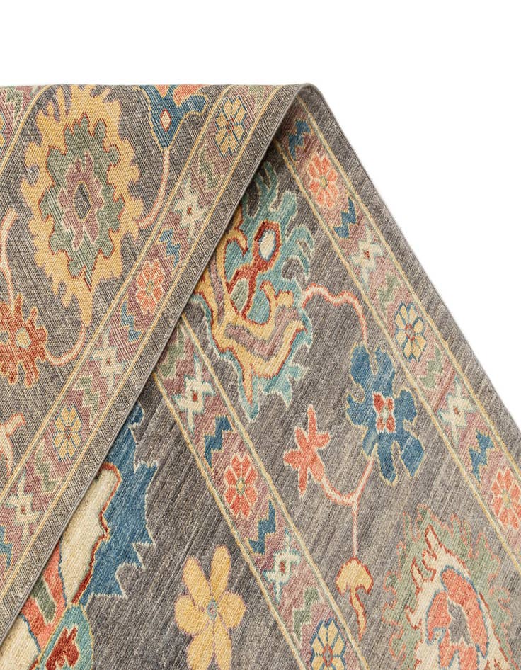 Detail image of  8' 11 x 12' 1  Hand Knotted Oushak Rug