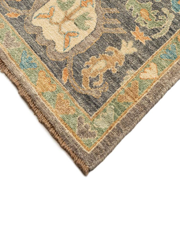 Detail image of  8' 2 x 9' 11  Hand Knotted Oushak Rug