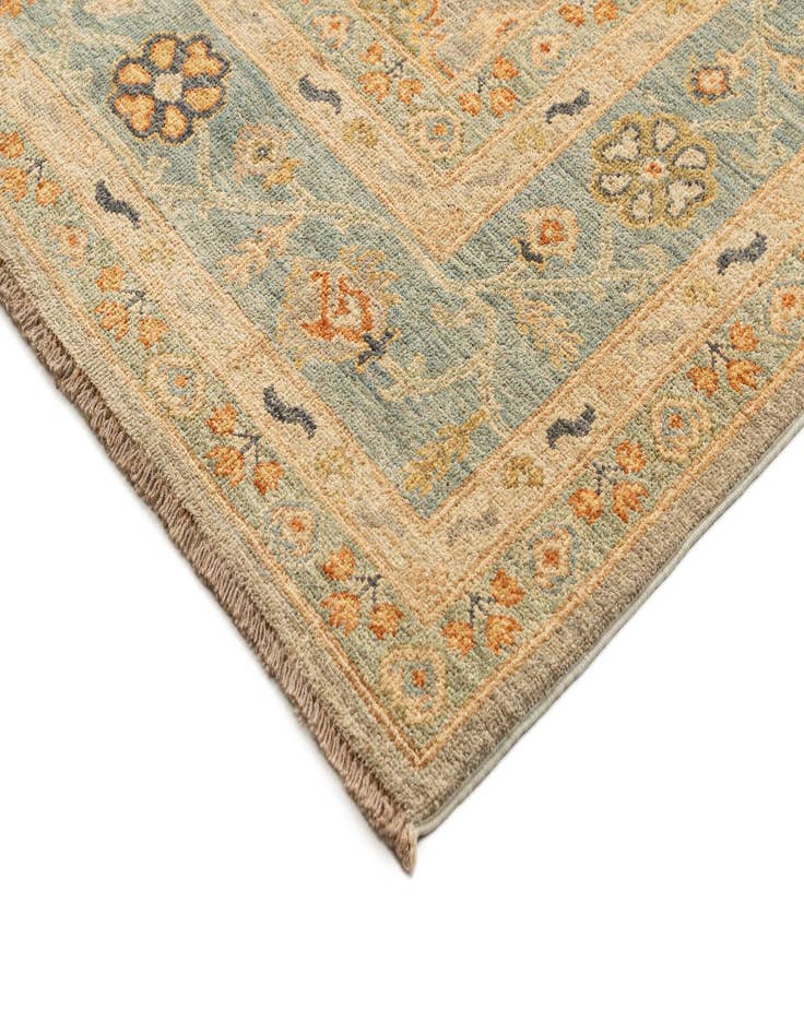 Detail image of  8' 4 x 9' 8  Hand Knotted Oushak Rug