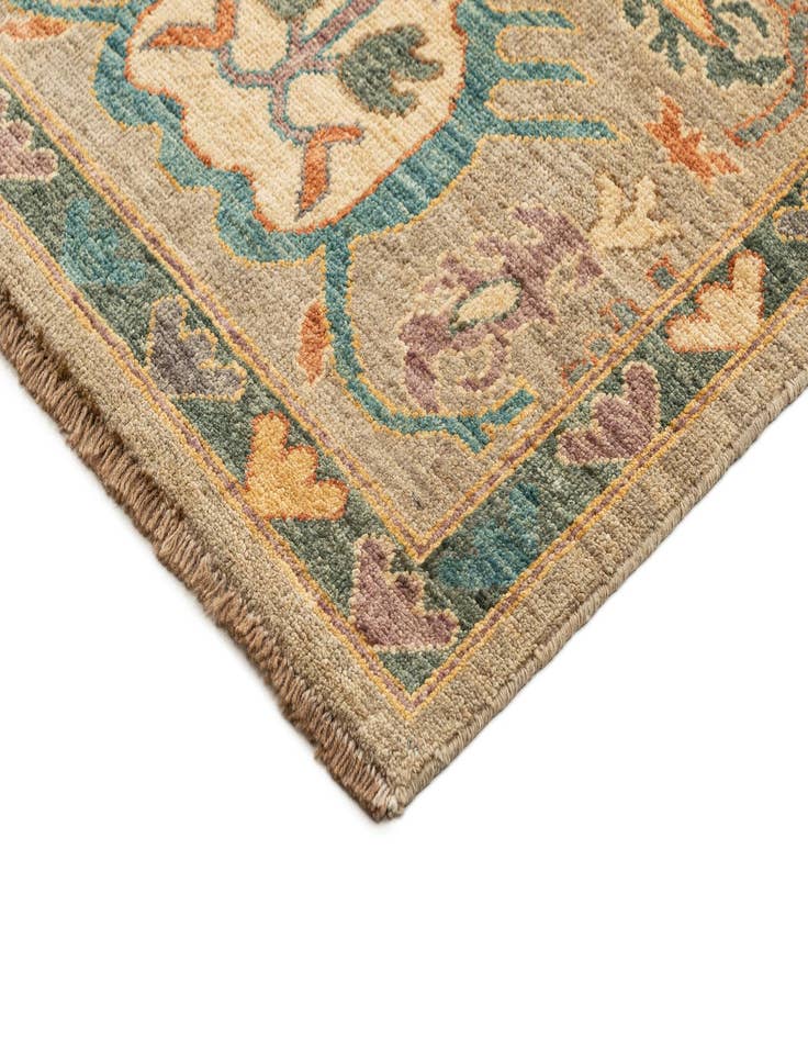 Detail image of  8' x 9' 10  Hand Knotted Oushak Rug