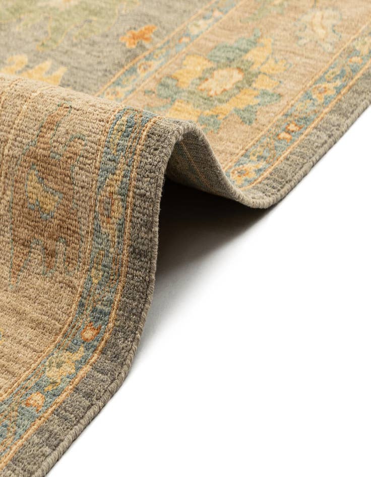 Detail image of  8' 1 x 10'  Hand Knotted Oushak Rug