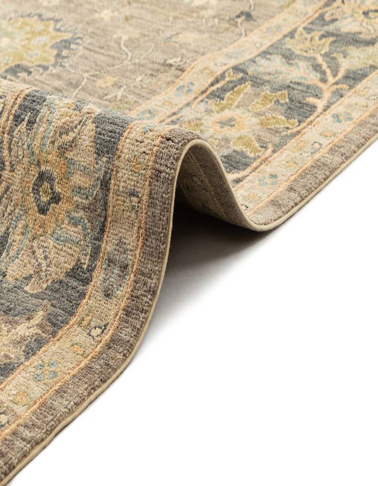 Detail image of  8' 1 x 10'  Hand Knotted Oushak Rug