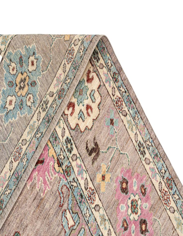 Detail image of  10' 2 x 13' 8  Hand Knotted Oushak Rug