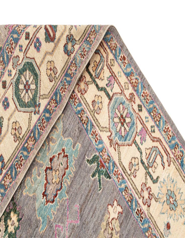 Detail image of  8' x 10'  Hand Knotted Oushak Rug