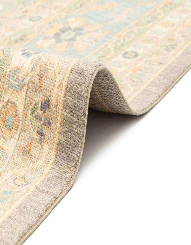 Detail image of  13' 3 x 19' 7  Hand Knotted Oushak Rug