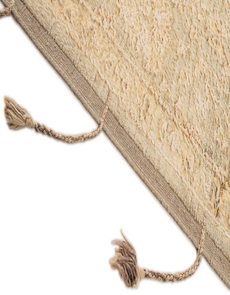 Detail image of  5' 11 x 7' 10  Hand Knotted Oushak Wool Rug