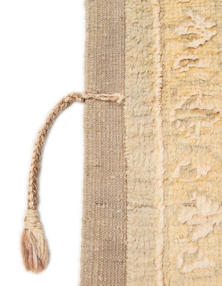 Detail image of  5' 11 x 7' 10  Hand Knotted Oushak Wool Rug