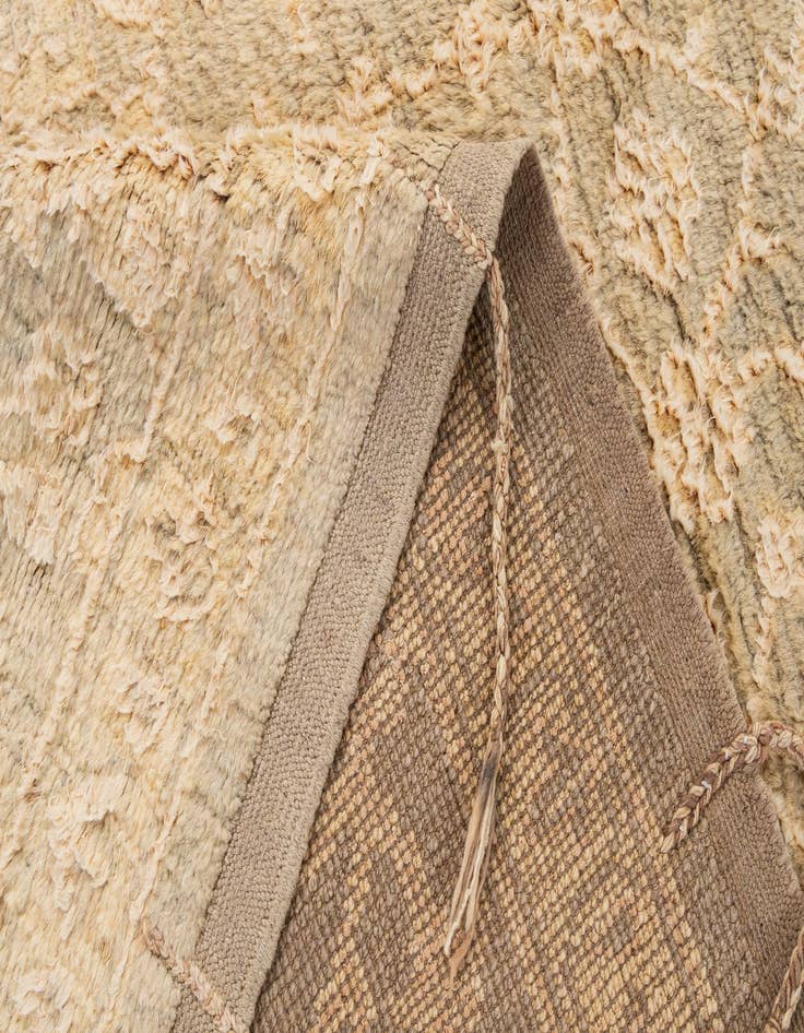 Detail image of  5' 11 x 7' 10  Hand Knotted Oushak Wool Rug