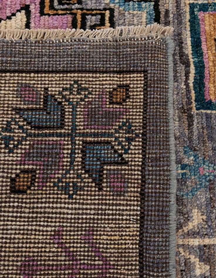 Detail image of  8' 1 x 9' 10  Hand Knotted Oushak Wool Rug