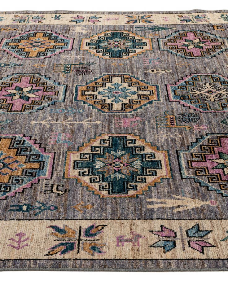 Detail image of  8' 1 x 9' 10  Hand Knotted Oushak Wool Rug
