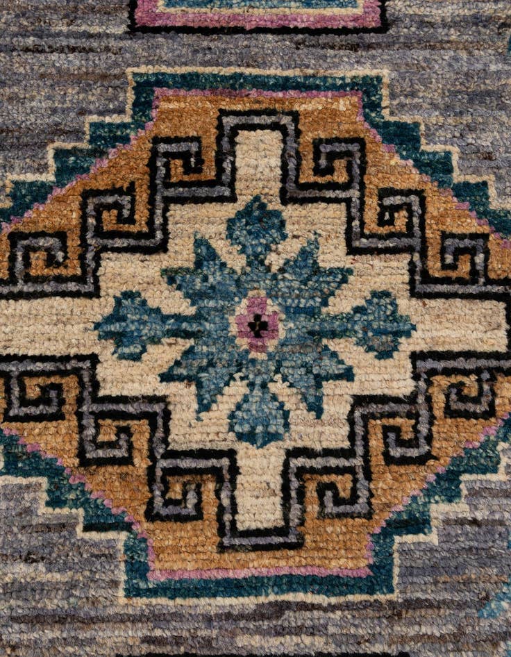 Detail image of  8' 1 x 9' 10  Hand Knotted Oushak Wool Rug