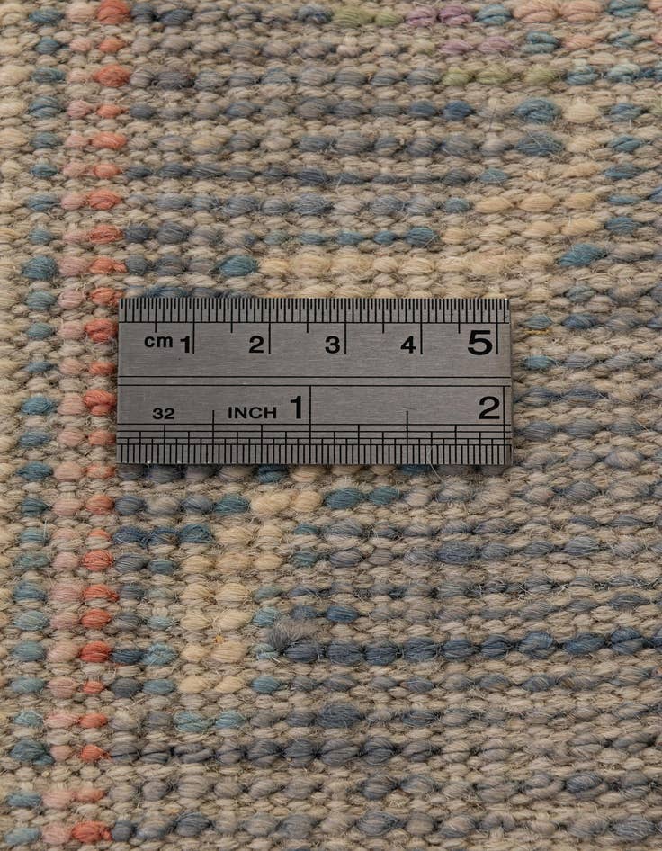 Detail image of  8' 1 x 10'  Hand Knotted Oushak Wool Rug