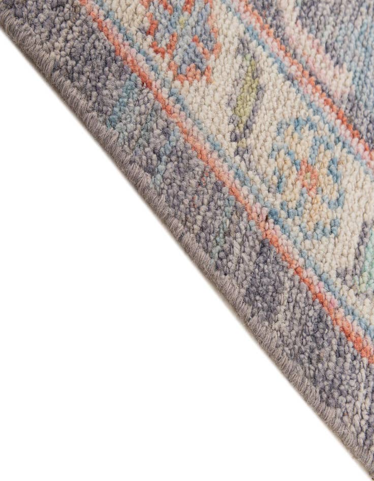 Detail image of  8' 5 x 10' 3  Hand Knotted Oushak Wool Rug