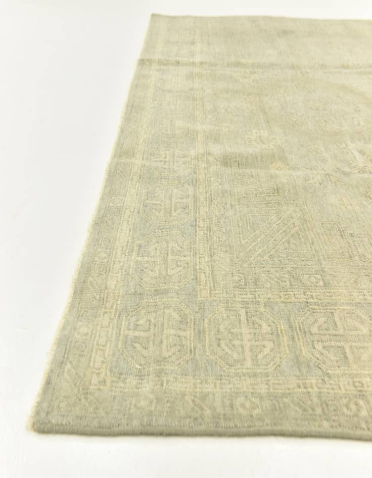 Detail image of  8' x 9' 10  Hand Knotted Oushak Wool Rug