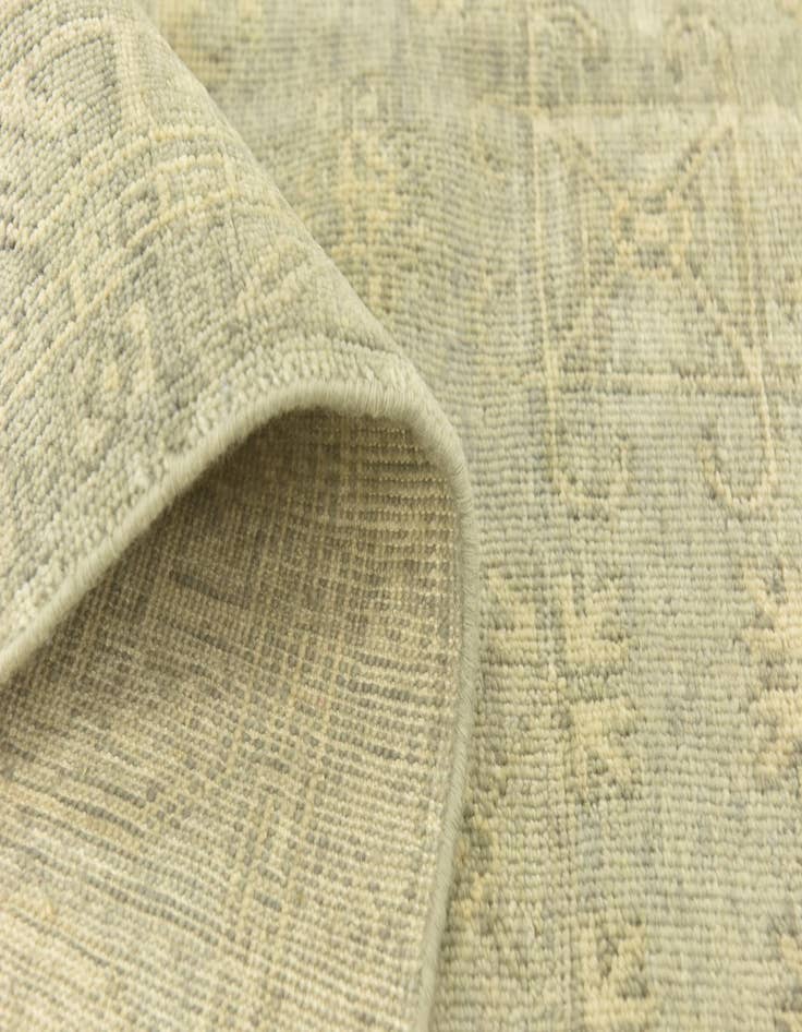 Detail image of  8' x 9' 10  Hand Knotted Oushak Wool Rug