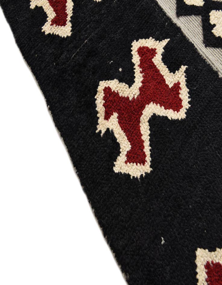 Detail image of  9' x 12' 5  Hand Knotted Oushak Wool Rug