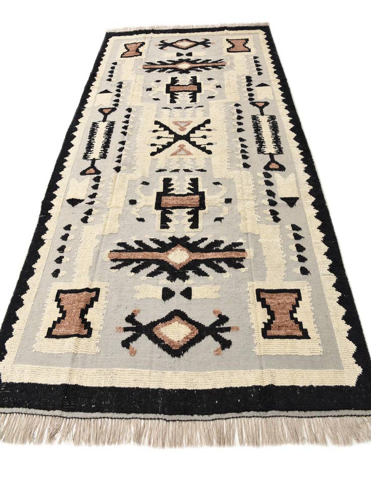 Detail image of  8' 2 x 10' 7  Hand Knotted Oushak Wool Rug