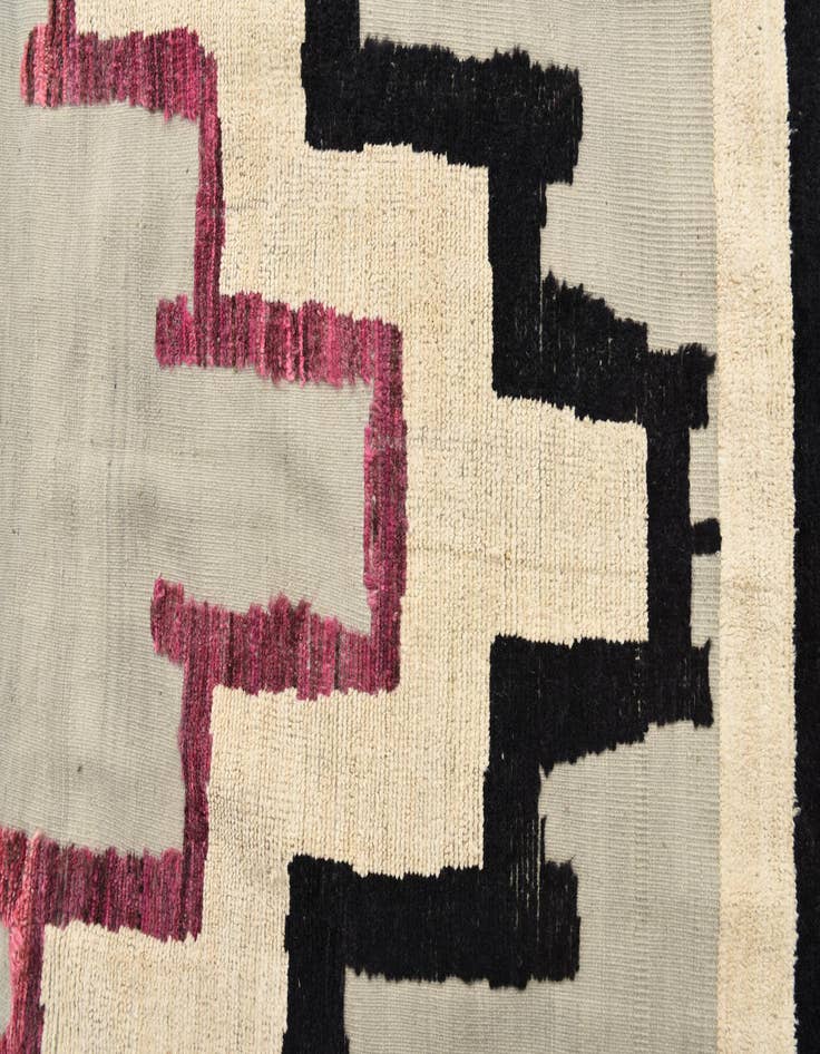 Detail image of  8' 6 x 12' 3  Hand Knotted Oushak Wool Rug