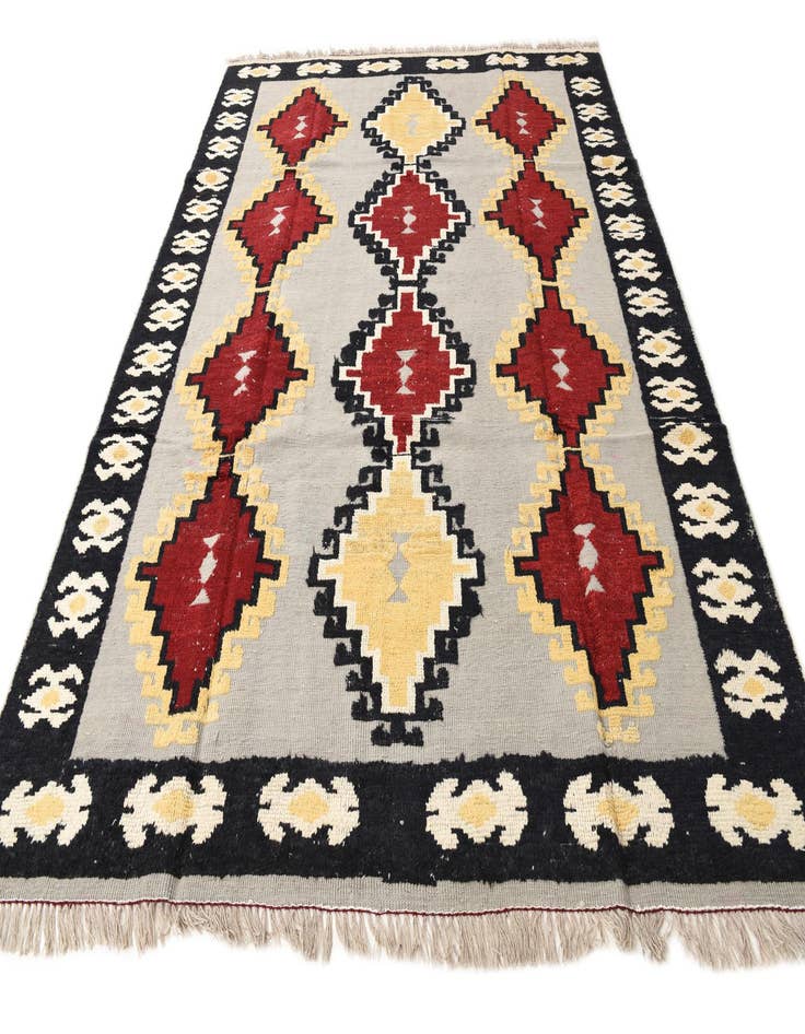 Detail image of  8' 2 x 10' 5  Hand Knotted Oushak Wool Rug